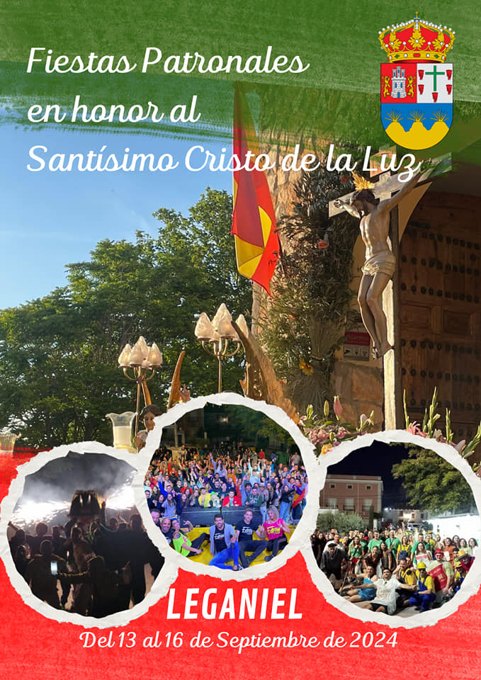 Fiestas patronales en honor al Santo Cristo de la Luz 2024 Leganiel